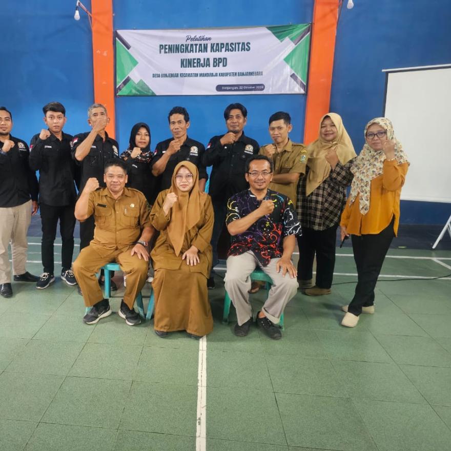 PELATIHAN PENINGKATAN KAPASITAS KINERJA BPD